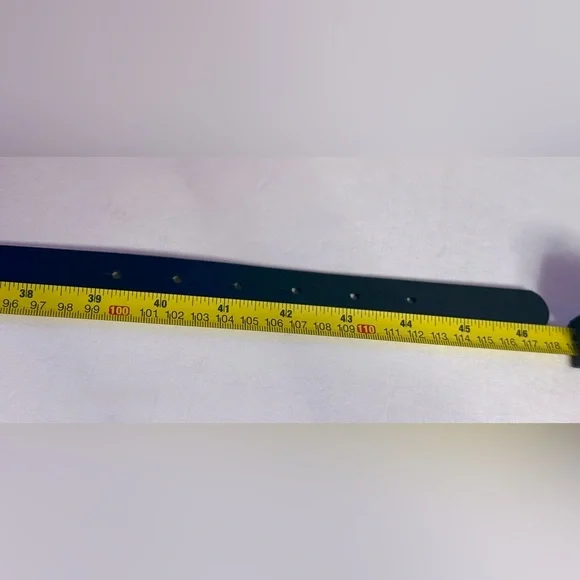 🆕VALENTINO by Mario Valentino Black Belt with Gold V Removable Buckle 🔥Large🔥 - Picture 16 of 17